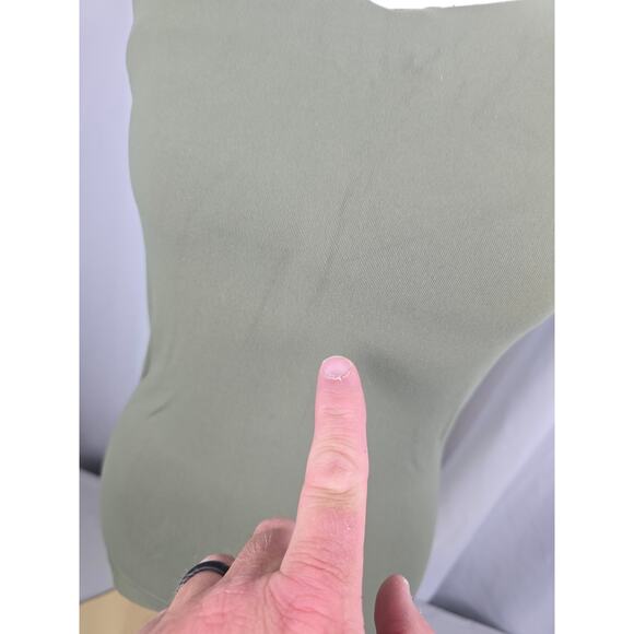 Prana Verana Tank, Size M, V Neck Strappy Back‎ Yoga Top, Green - Picture 6 of 16